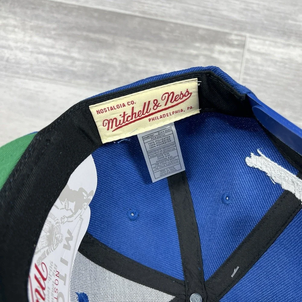 Youth Mitchell & Ness Blue‎ Detroit Lions Gridiron Classics Ground Snapback Hat